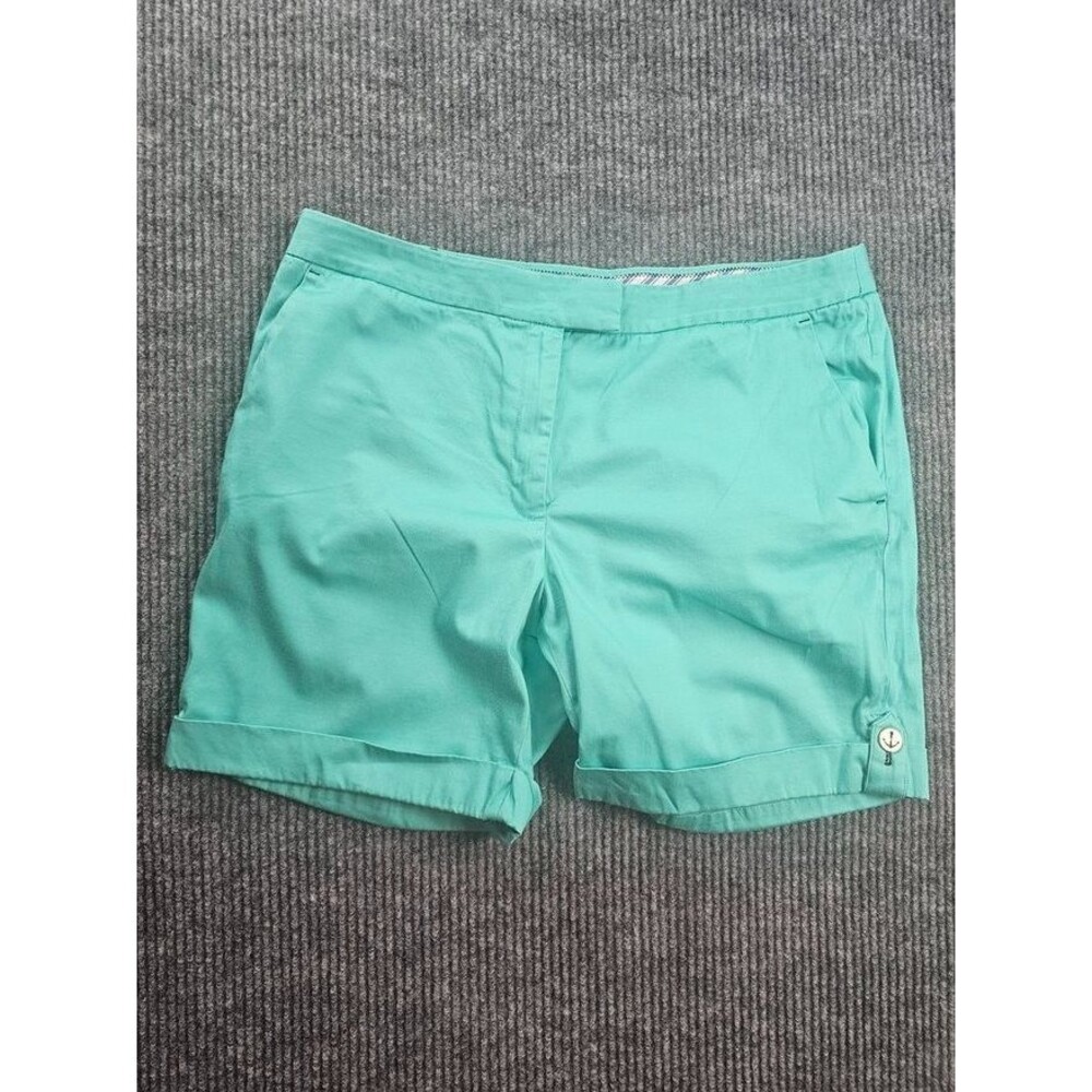 Brooks Brothers Women’s Size 12 Mint Green Chino Shorts 6" inseam